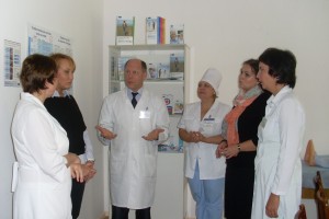 Школа по уходу за тяжелобольными пациентами для обучения родственников пациентов на базе ОКБ, 26.09.2013 г.